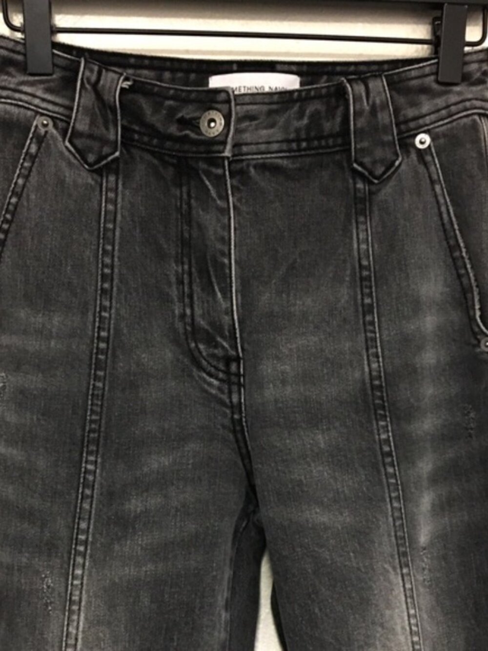 Something Navy Roxie Snap High Rise Jeans - Picture 5 of 11